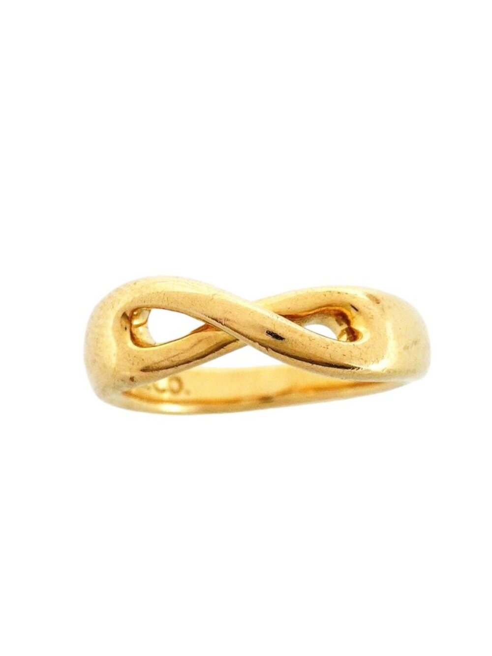Tiffany & Co Ring Infinity 18k Yellow Gold - Picture 2 of 9